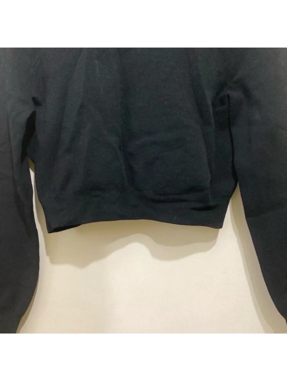 Acne Studios Olympia Zip Up Knit Jacket Size Small Black - Picture 8 of 10